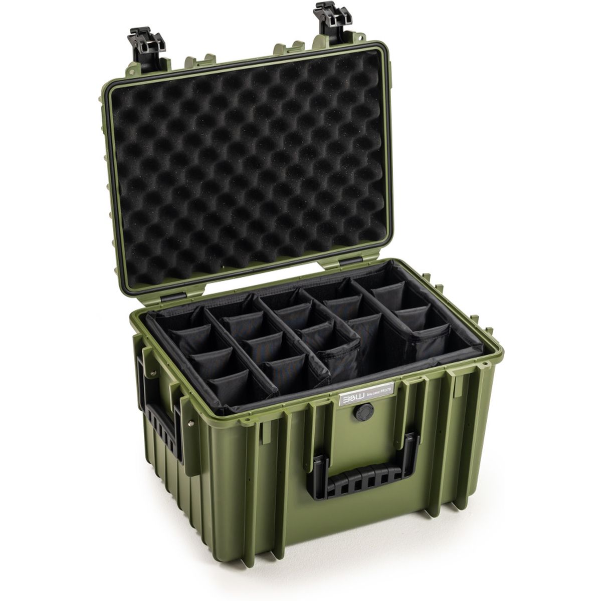 B&W Bw.case PP.379; Case Type 5500; Divider; Bronze Green