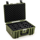 B&W Bw.case PP.326; Case Type 6000; Divider; Bronze Green
