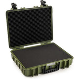 B&W Bw.case PP.210; Case Type 6040; Pre-Cut Foam; Bronze Green