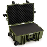 B&W Bw.case PP.428; Case Type 6700; Pre-Cut Foam; Bronze Green