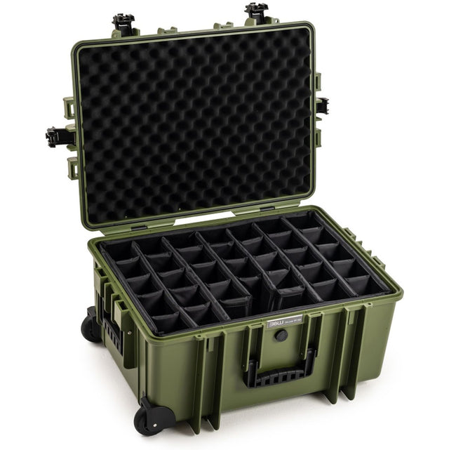 B&W Bw.case PP.709; Case Type 6800; Divider; Bronze Green