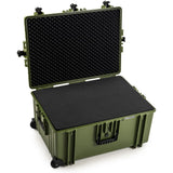 B&W Bw.case PP.1570; Case Type 7800; Pre-Cut Foam; Bronze Green