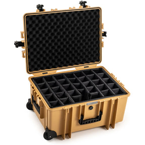 B&W Bw.case PP.709; Case Type 6800; Divider; Desert Tan