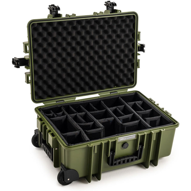 B&W Bw.case PP.428; Case Type 6700; Divider; Bronze Green