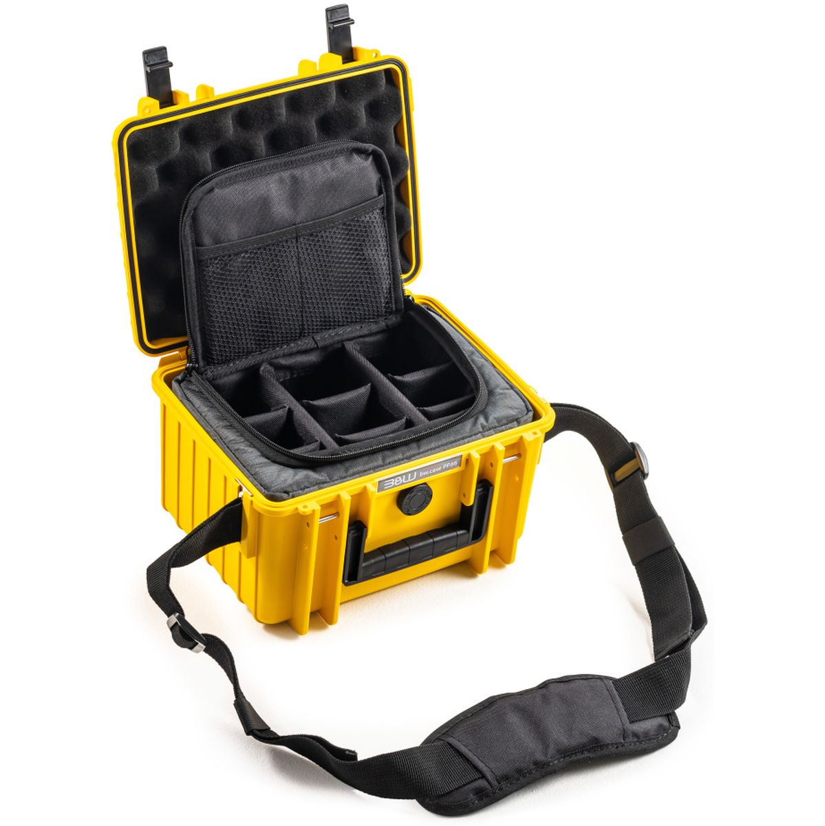 B&W Case Type 2000 w/ Bw.bag TEX.66.RPD (Photo Bag); Yellow