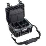 B&W Case Type 3000 w/ Bw.bag TEX.117.RPD (Photo Bag); Black