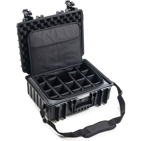 B&W Case Type 5000 w/ TEX.221.RPD (Photo Bag); Black