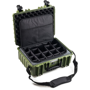 B&W Case Type 5000; Bw.bag TEX.221.RPD (Photo Bag); Bronze Green