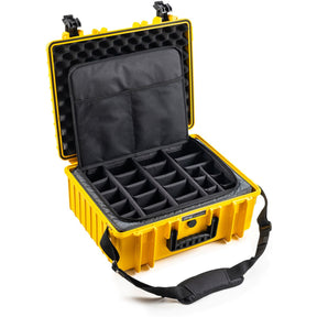 B&W Case Type 6000 w/ TEX.326.RPD (Photo Bag); Yellow