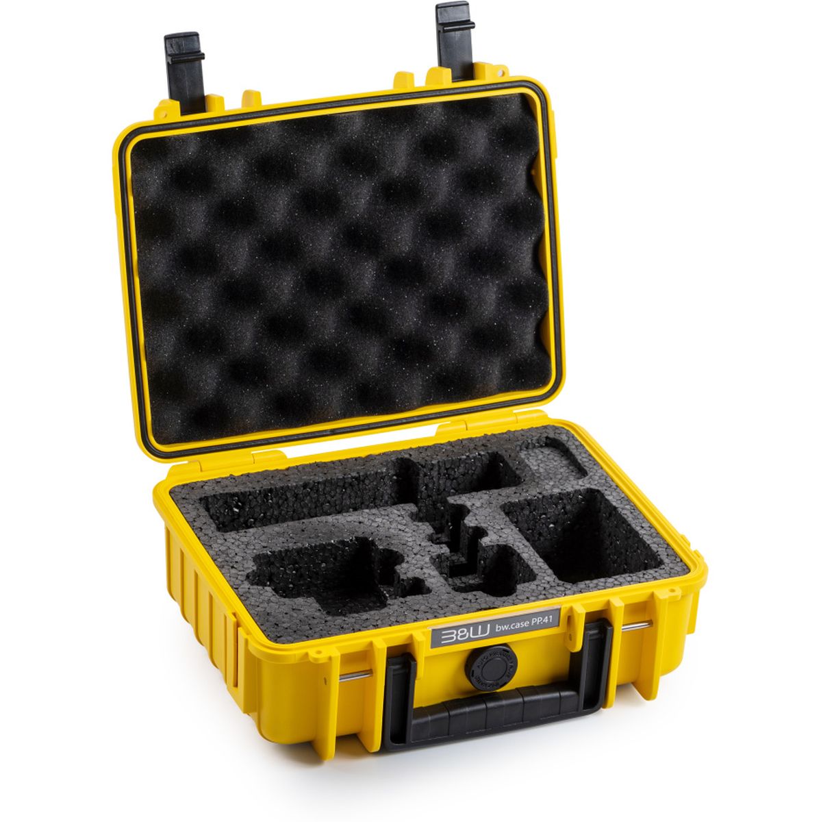 B&W Case Type 1000; Foam Insert For 1X GoPro HERO 9 - 13; Yellow