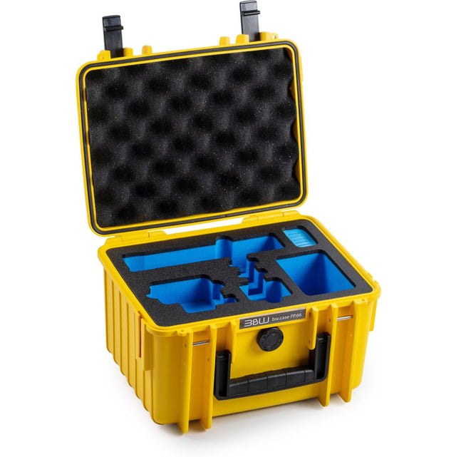 B&W Case Type 2000; Foam Insert For 1X GoPro HERO 9 - 13; Yellow