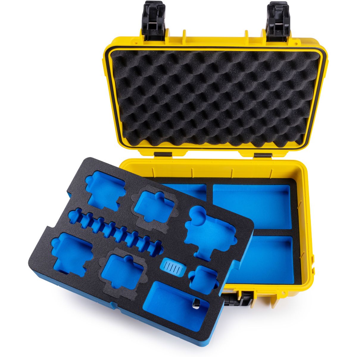 B&W Case Type 4000; Foam Insert For 5X GoPro HERO 9 - 13; Yellow - image 2 of 3