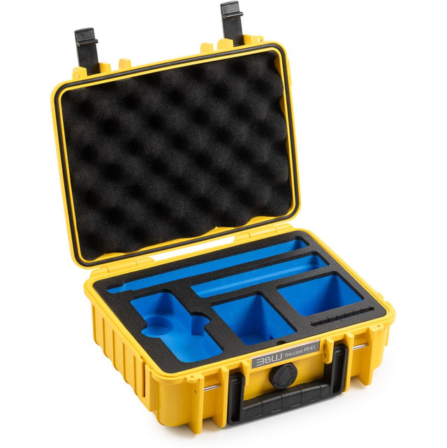 B&W Case Type 1000 Foam Insert For Insta360 X4 / Insta360 X5 Yellow