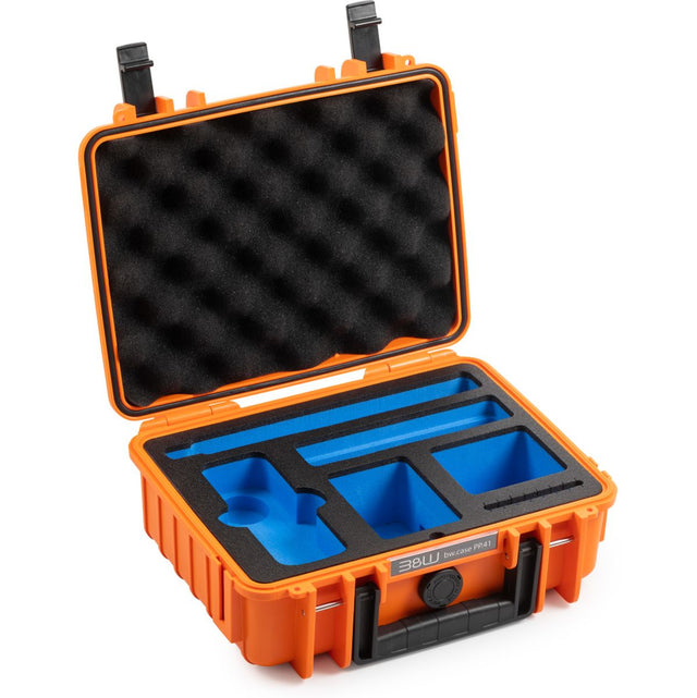 B&W Case Type 1000 Foam Insert For Insta360 X4 / Insta360 X5 Orange