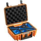 B&W Case Type 1000; Foam Insert For DJI Osmo 360 Adventure Combo; Orange