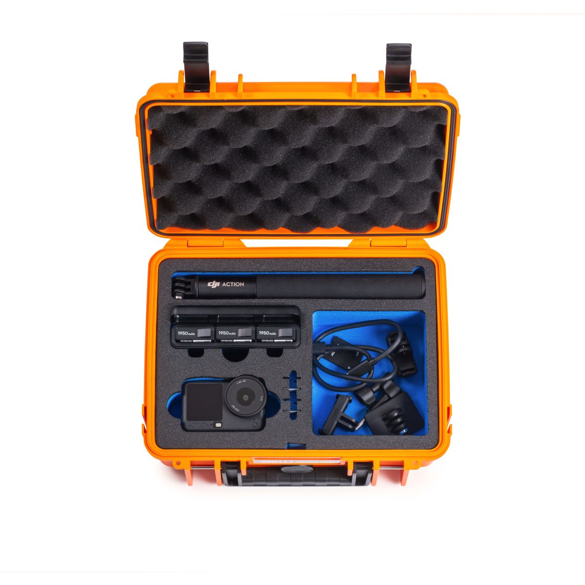 B&W Case Type 1000; Foam Insert For DJI Osmo Action 6; Orange - image 2 of 3