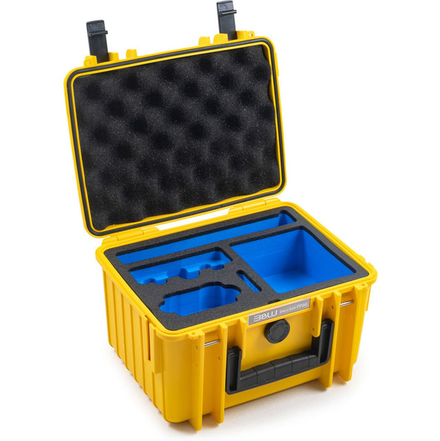 B&W Case Type 1000; Foam Inserts For DJI Osmo Action 6; Yellow