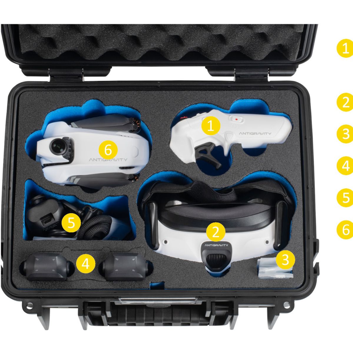 B&W Case Type 3000; Foam Insert For Antigravity A1; Black - image 2 of 2