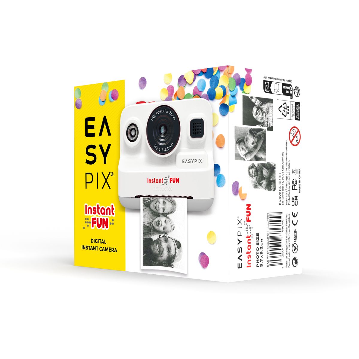 Easypix Instantfun Digital Instant Camera