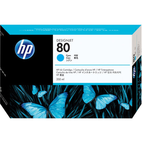 HP 80 Cyan SC 350ml C4846A - image 2 of 2