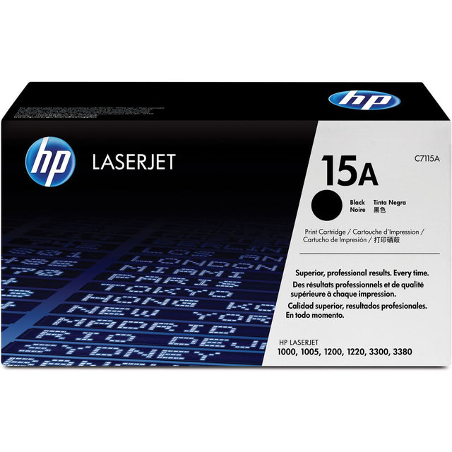 HP 15A LaserJet Cartridge Black SC C7115A