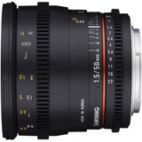 Samyang VDSLR 50mm T1.5 MkII Canon RF - image 2 of 5