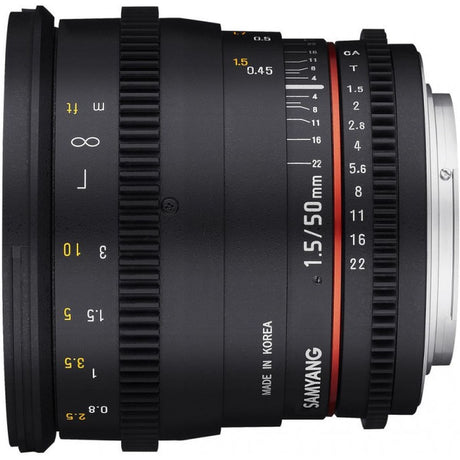 Samyang VDSLR 50mm T1.5 MkII Canon RF - image 2 of 5