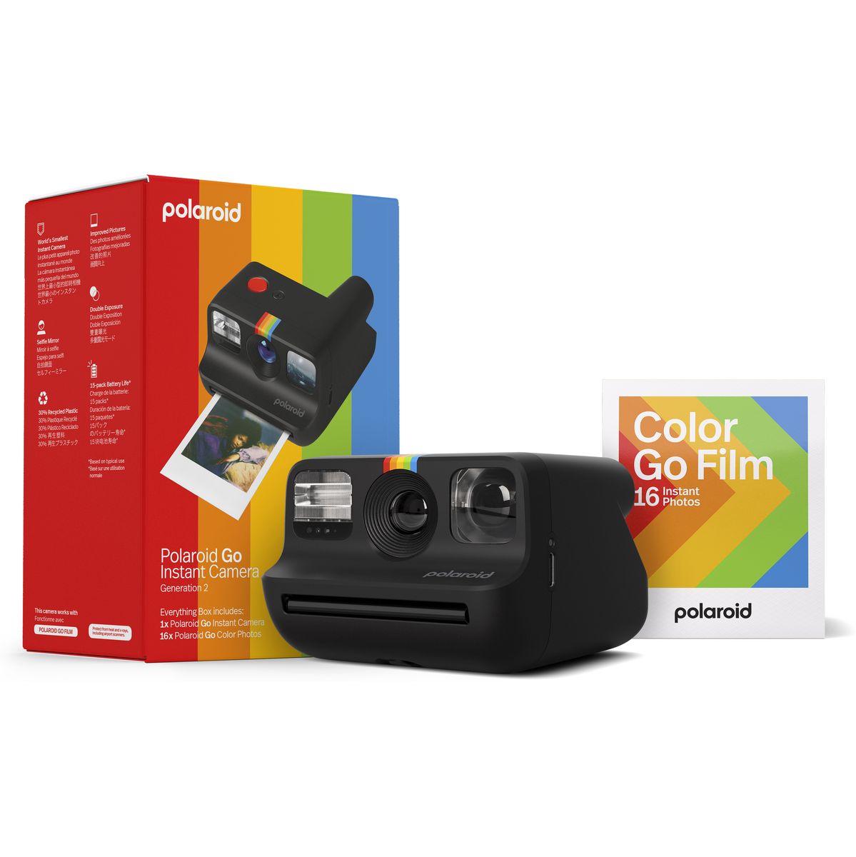 Polaroid Go Everything Box Black - Generation 2