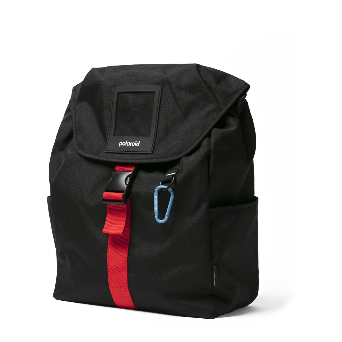 Polaroid Recycled Ripstop Backpack – Black/Multi - image 2 of 5