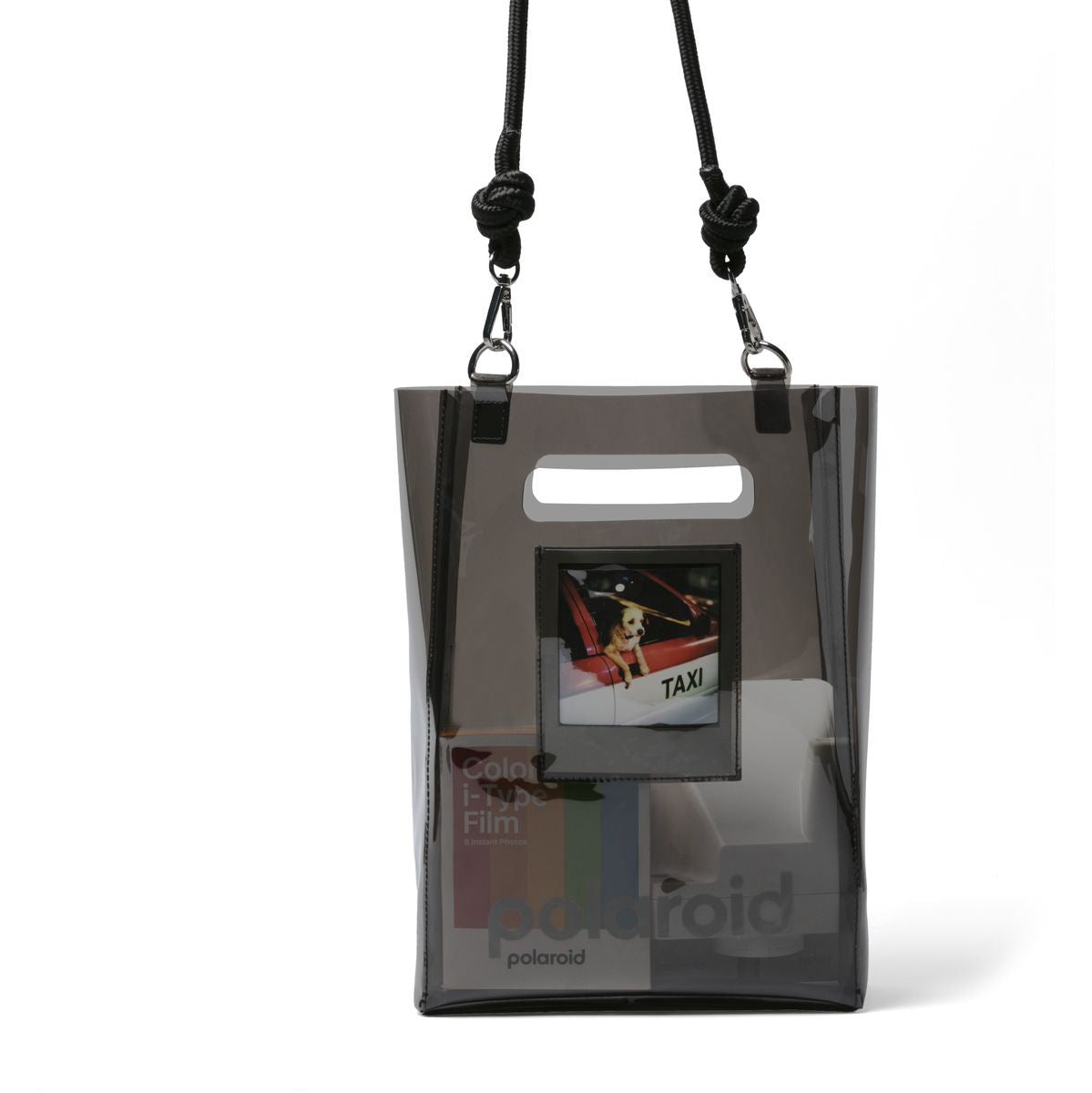 Polaroid Recycled Tpu Bucket Bag - Black - image 3 of 4