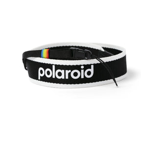 Polaroid Flat Strap - Black & White