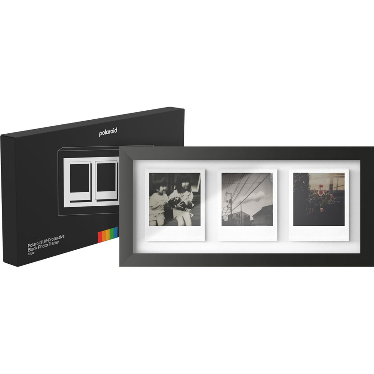 Polaroid Studio Photo Frame Triptych - Black