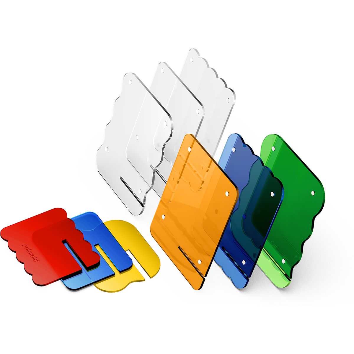 Polaroid Acrylic Coloured Photo Frames - 3 Pack - image 2 of 5