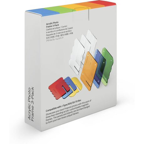 Polaroid Acrylic Coloured Photo Frames - 3 Pack - image 3 of 5