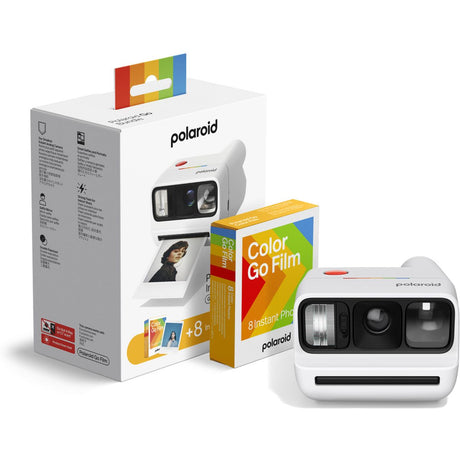 Polaroid Go Gen 3 White + Colour Film Bundle (8 Photos)