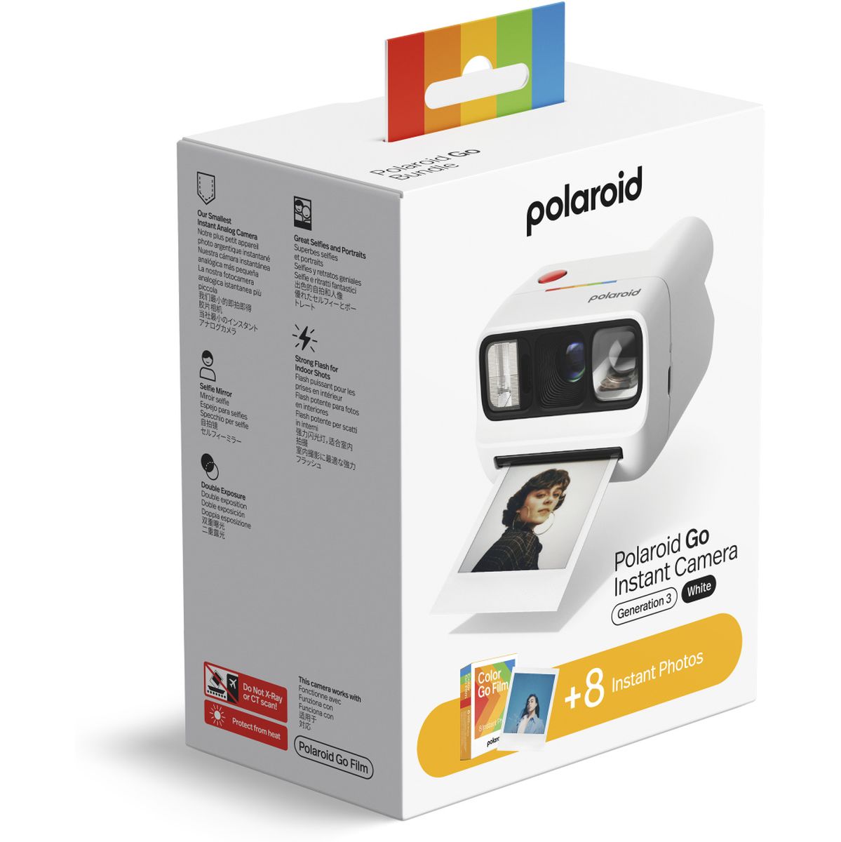 Polaroid Go Gen 3 White + Colour Film Bundle (8 Photos) - image 2 of 3