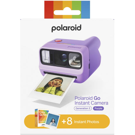 Polaroid Go Gen 3 Purple + Colour Film Bundle (8 Photos) - image 3 of 3
