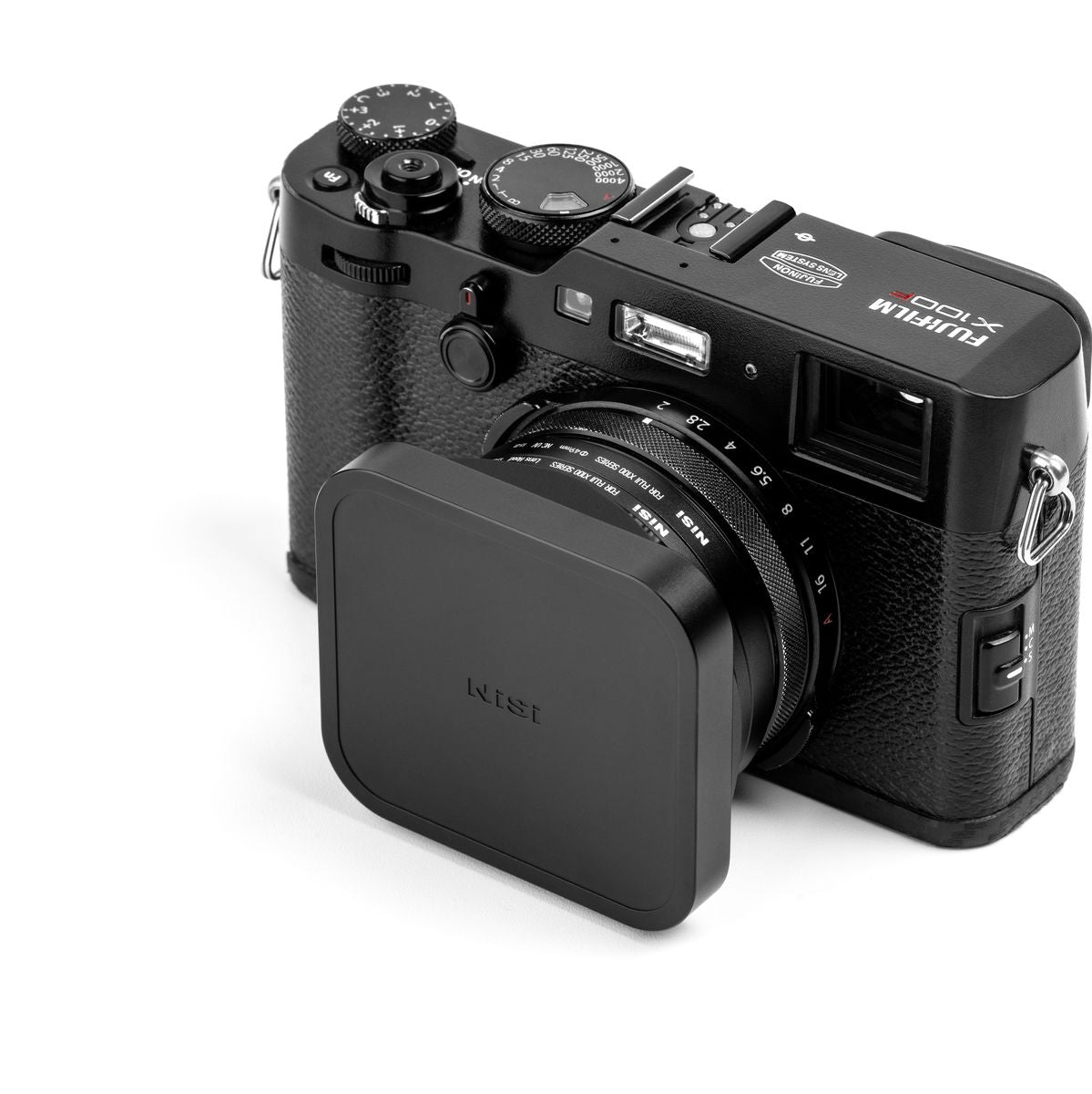 NiSi Lens Hood UV-filter & Cap For Fuji X100 Black
