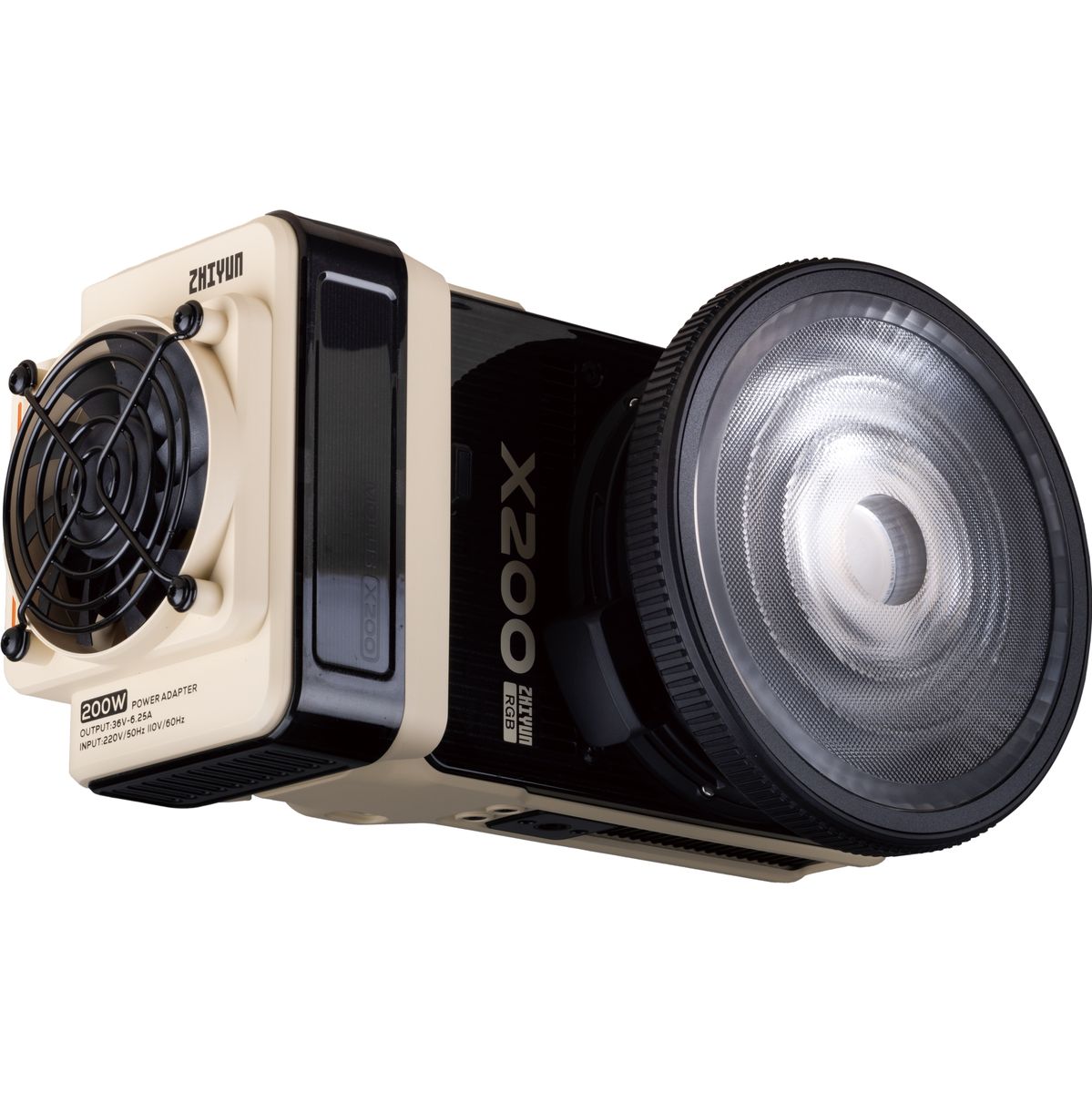 Zhiyun Molus X200 RGB Standard - LED COB Light w/ Eur Plug - image 2 of 5