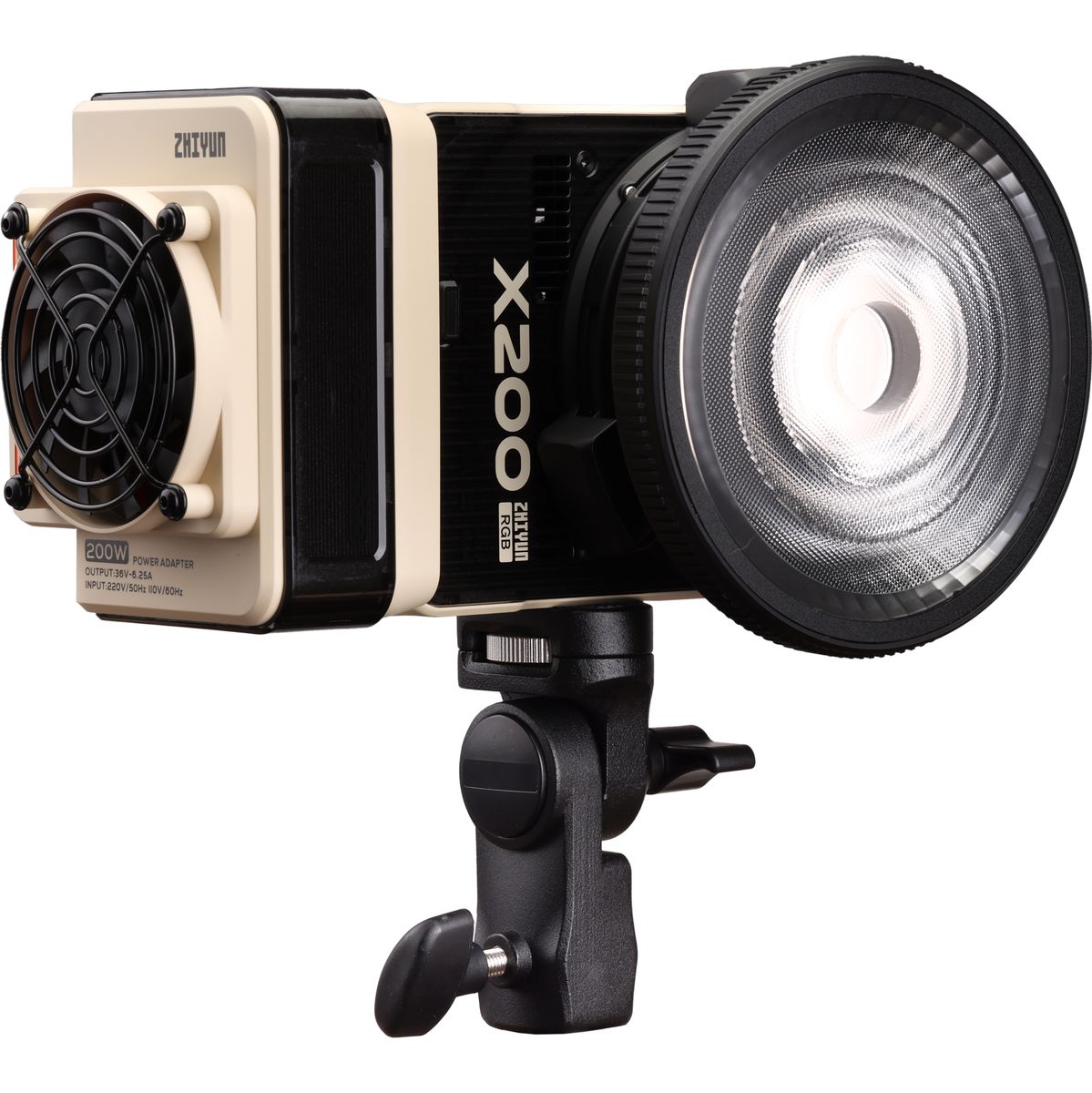 Zhiyun Molus X200 RGB Combo - LED COB Light w/ Eur Plug - image 2 of 5