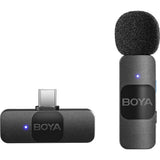 Boya BY-V10 V2.0 Wireless Microphone For USB-C 1X Transmitter + 1X Receiver - image 2 of 5