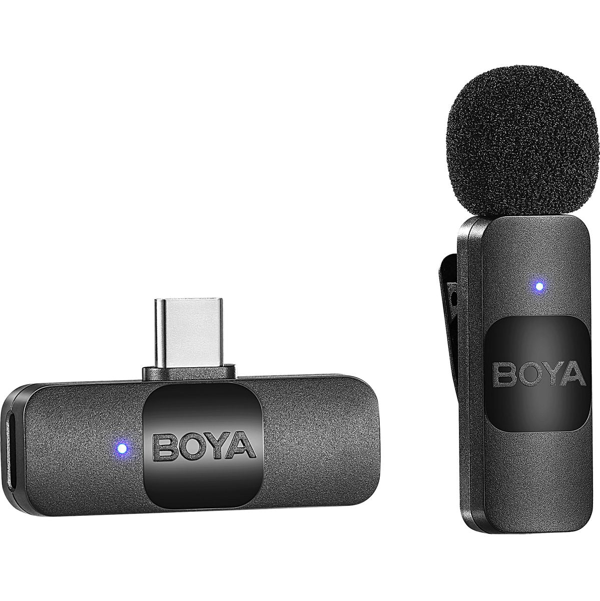 Boya BY-V10 V2.0 Wireless Microphone For USB-C 1X Transmitter + 1X Receiver - image 3 of 5