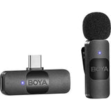 Boya BY-V10 V2.0 Wireless Microphone For USB-C 1X Transmitter + 1X Receiver - image 3 of 5