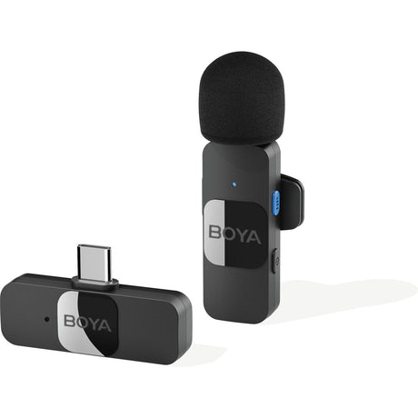 Boya BY-V10 V2.0 Wireless Microphone For USB-C 1X Transmitter + 1X Receiver - image 5 of 5