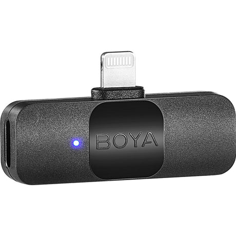 Boya BY-V1 V2.0 Wireless Microphone For Lightning 1X Transmitter + 1X Receiver - image 4 of 5