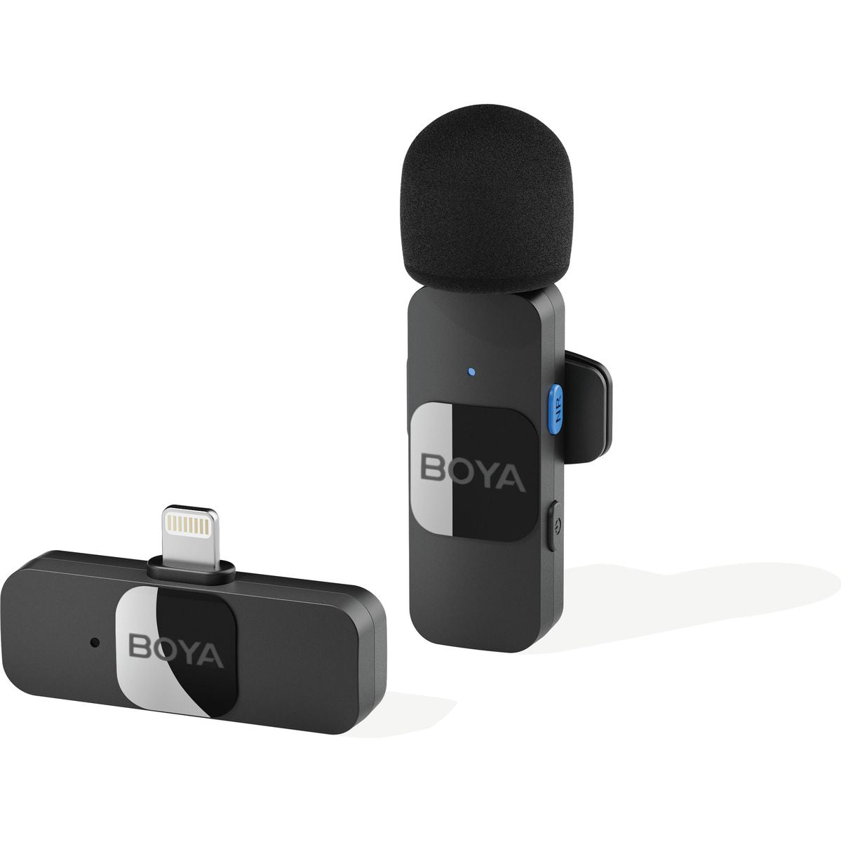 Boya BY-V1 V2.0 Wireless Microphone For Lightning 1X Transmitter + 1X Receiver - image 5 of 5