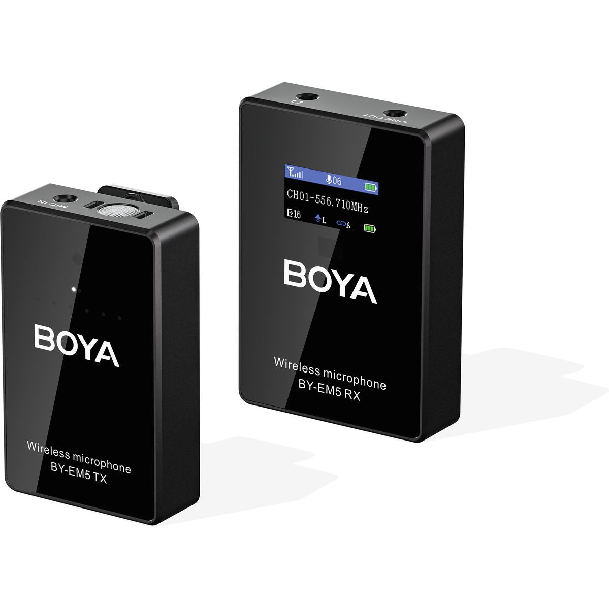 Boya BY-EM5-K1 - Uhf-Kit 1X Transmitter / 1X Receiver