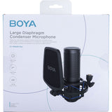 Boya BY-M1000 Pro - Condenser Studio Recording Microphone