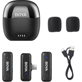 Boya BY-WM3T-U2 - Kit For Type-C 2 X Transmitter / 1X Receiver / 1X Case