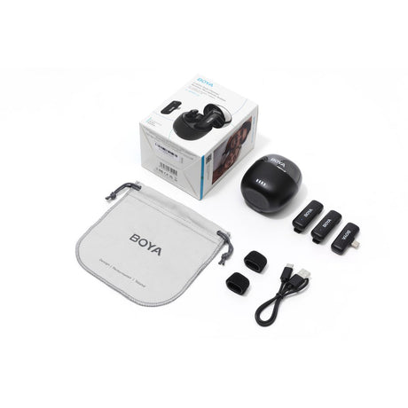Boya BY-WM3T-U2 - Kit For Type-C 2 X Transmitter / 1X Receiver / 1X Case - image 3 of 5